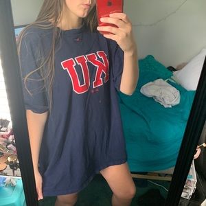 Vintage KU Nike tee shirt